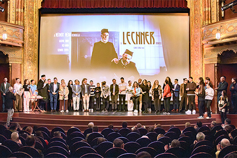 Tévéképernyőn a Lechner örökség Tévéképernyőn a Lechner örökség