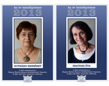 Az év belsőépítésze 2013 pályázat díjazottjai