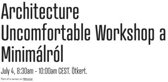 Creative Mornings Budapest - MINIMAL