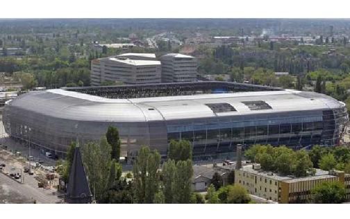 Az FTC Stadionban már 2015-öt írnak - Alulról hűlő födém korszerű szigetelése
