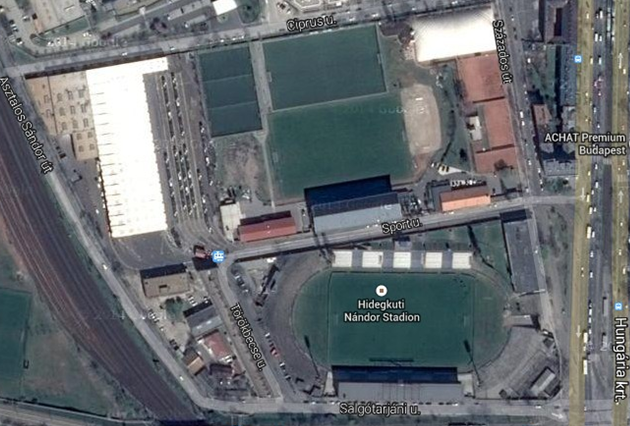 MTK Hidegkuti Nándor Stadion és környezete fejlesztése