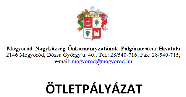 Mogyoród, Egészségház - Ötletpályázat