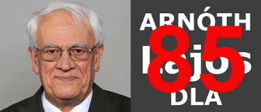 ARNÓTH Lajos DLA köszöntése 85. születésnapja alkalmából a FUGÁban