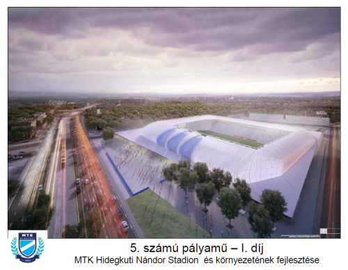 MTK Hidegkuti Nándor Stadion és környezete fejlesztése - Zárójelentés