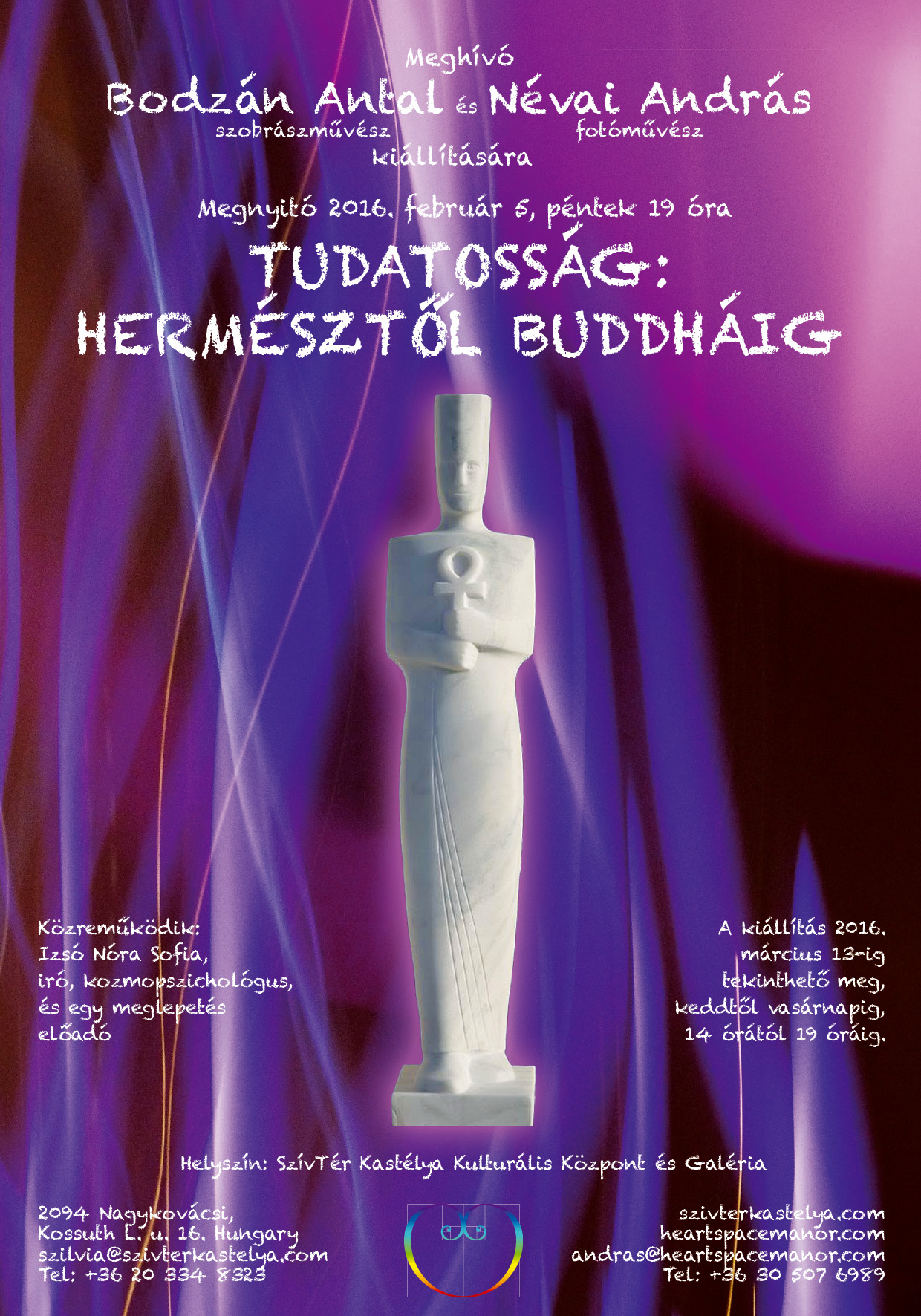 Bodzán Antal és Névai András kiállítása Nagykovácsiban