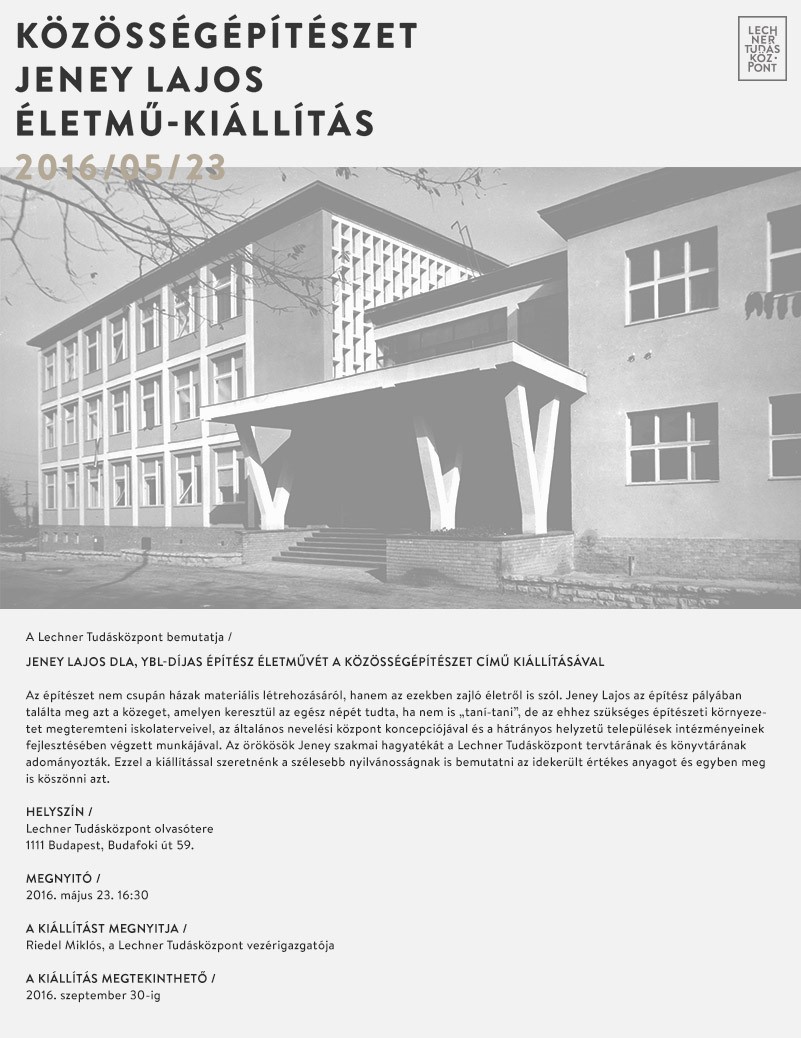 Jeney Lajos életmű-kiállítás