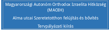 Alma utcai Szeretetotthon felújítás és bővítés