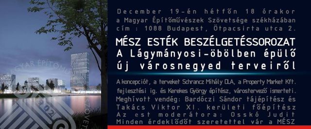 MÉSZ Meghívó december 19 MÉSZ-Esték - Lágymányosi öböl
