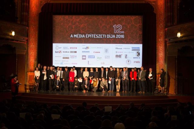 Átadták a Média Építészeti Díjait 2016