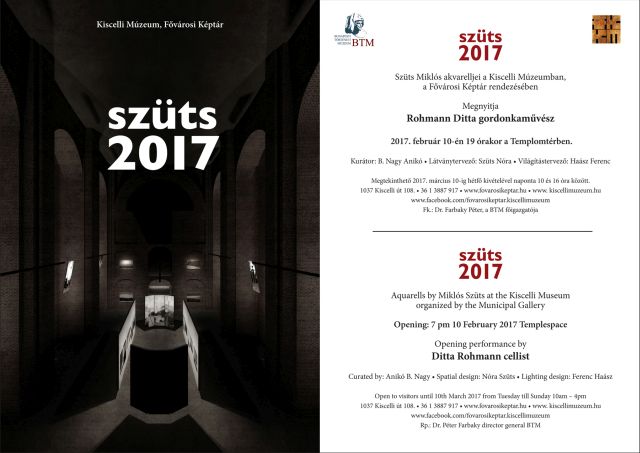  Szüts Miklós akvarelljei a Templomtérben