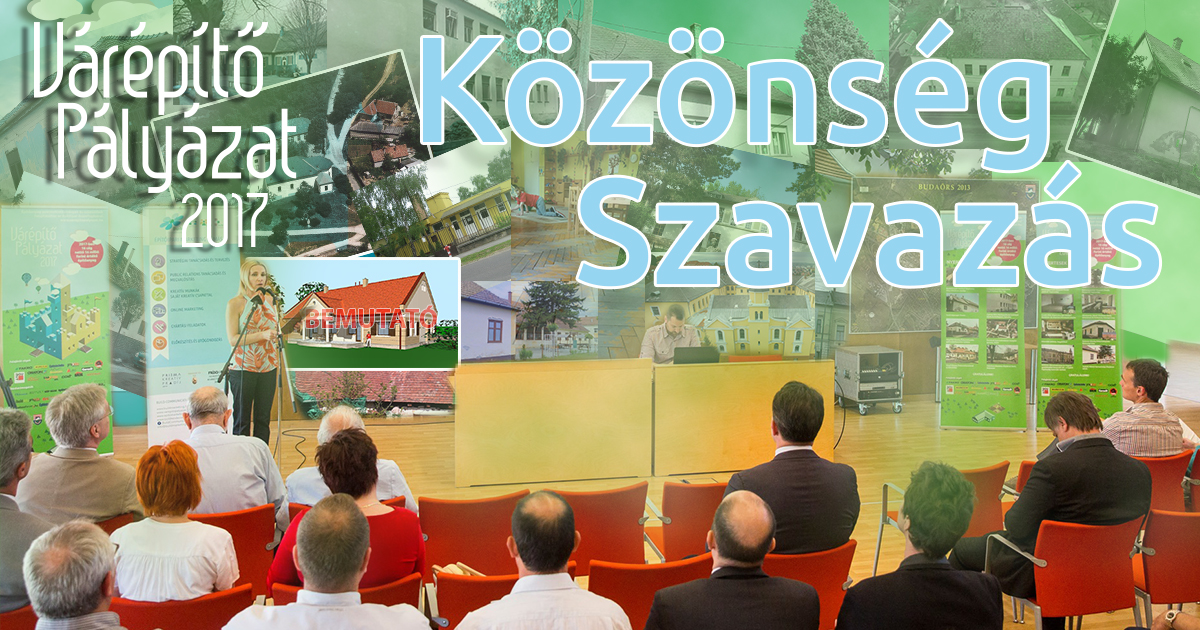 Közönségszavazás a Várépítő pályázaton