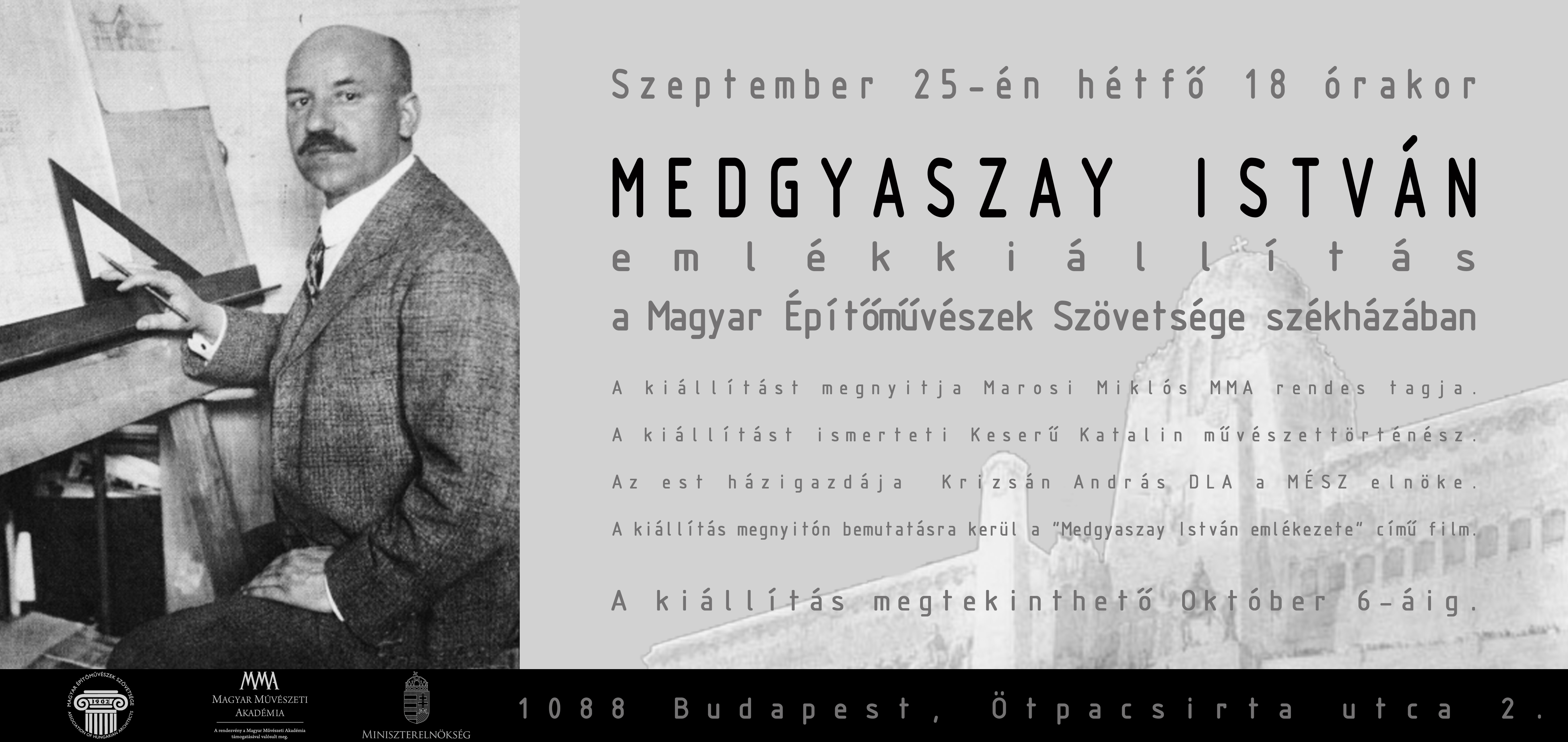 Medgyaszay István emlékkiállítás