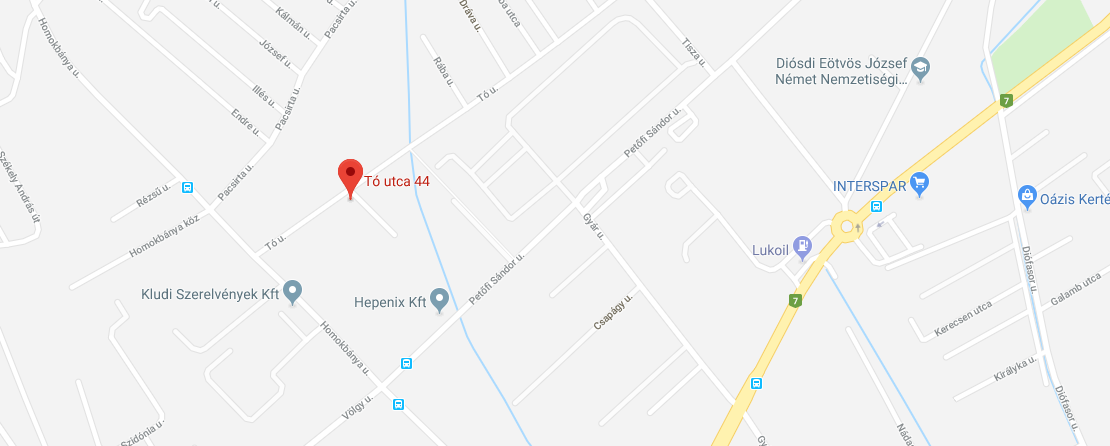 2049 Diósd, Tó utca 44/b hrsz.: 2302/3
