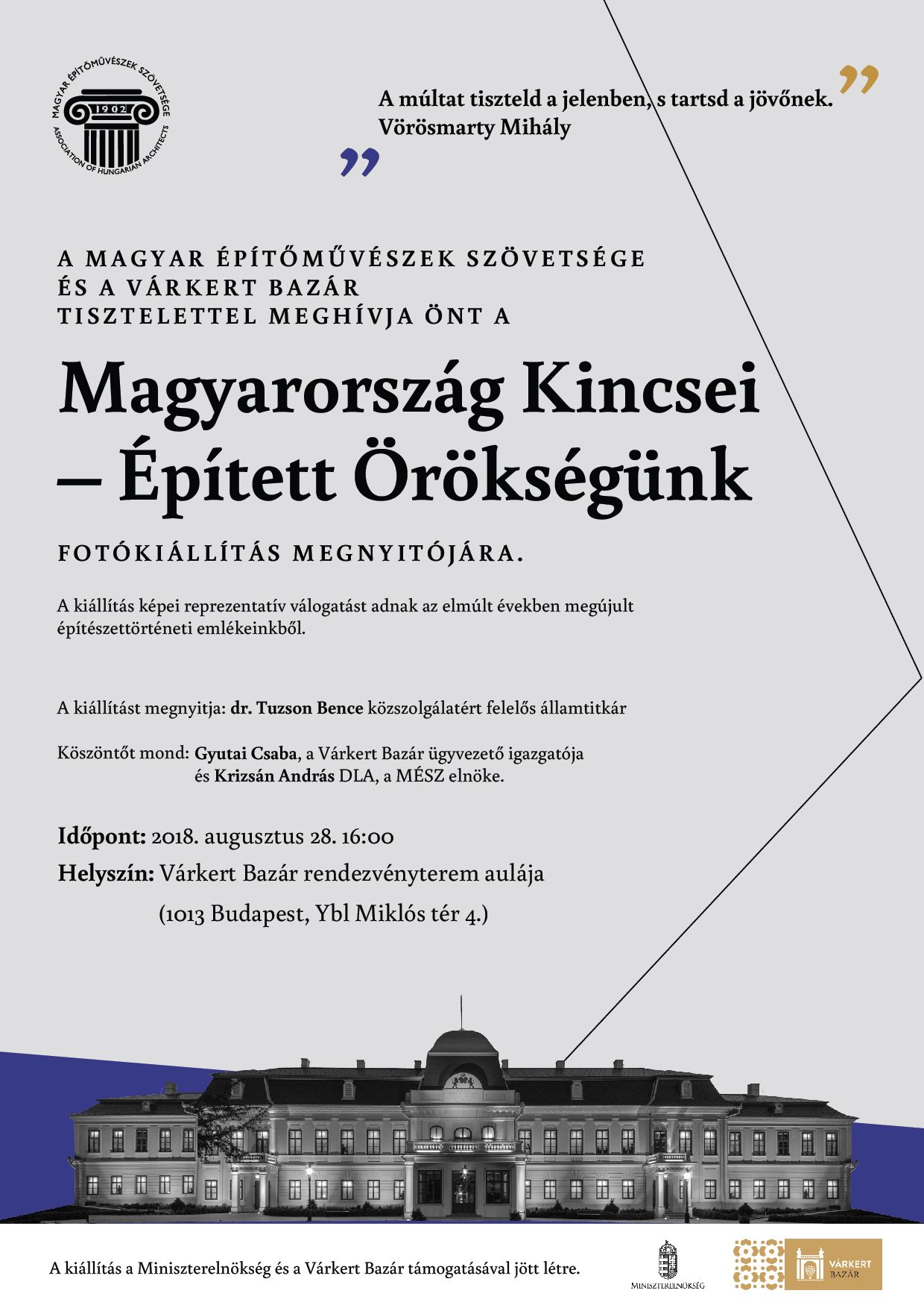 Magyarország Kincsei – Épített Örökségünk fotókiállítás