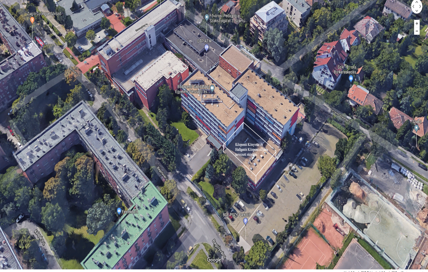 BGE Központi Könyvtár tervpályázata