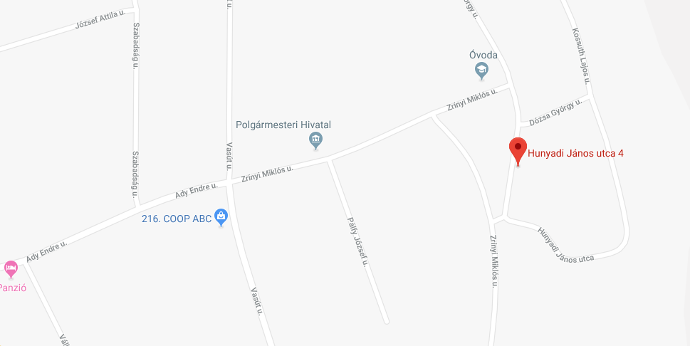 8782 Zalacsány, Hunyadi J. u. 4.; 297 hrsz.