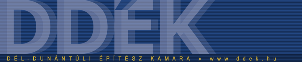Tisztújítás a Dél-dunántúli Építész Kamarában (DDÉK)