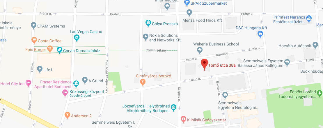 1083 Budapest, Tömő utca 38/A (hrsz.: 36139/3)
