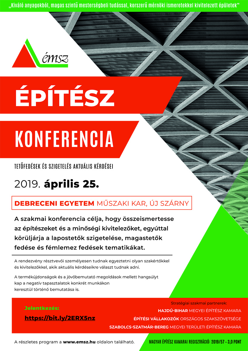 Építész konferencia Debrecenben