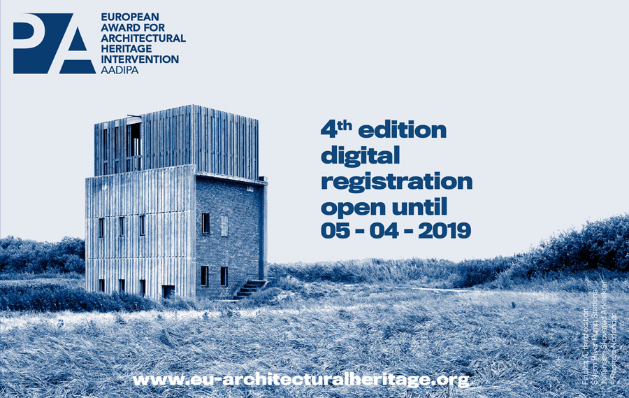 4th edition of The European Award for Architectural Heritage Intervention AADIPA