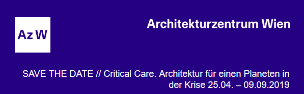 Critical Care - kiállítás a bécsi Architekturzentrumban