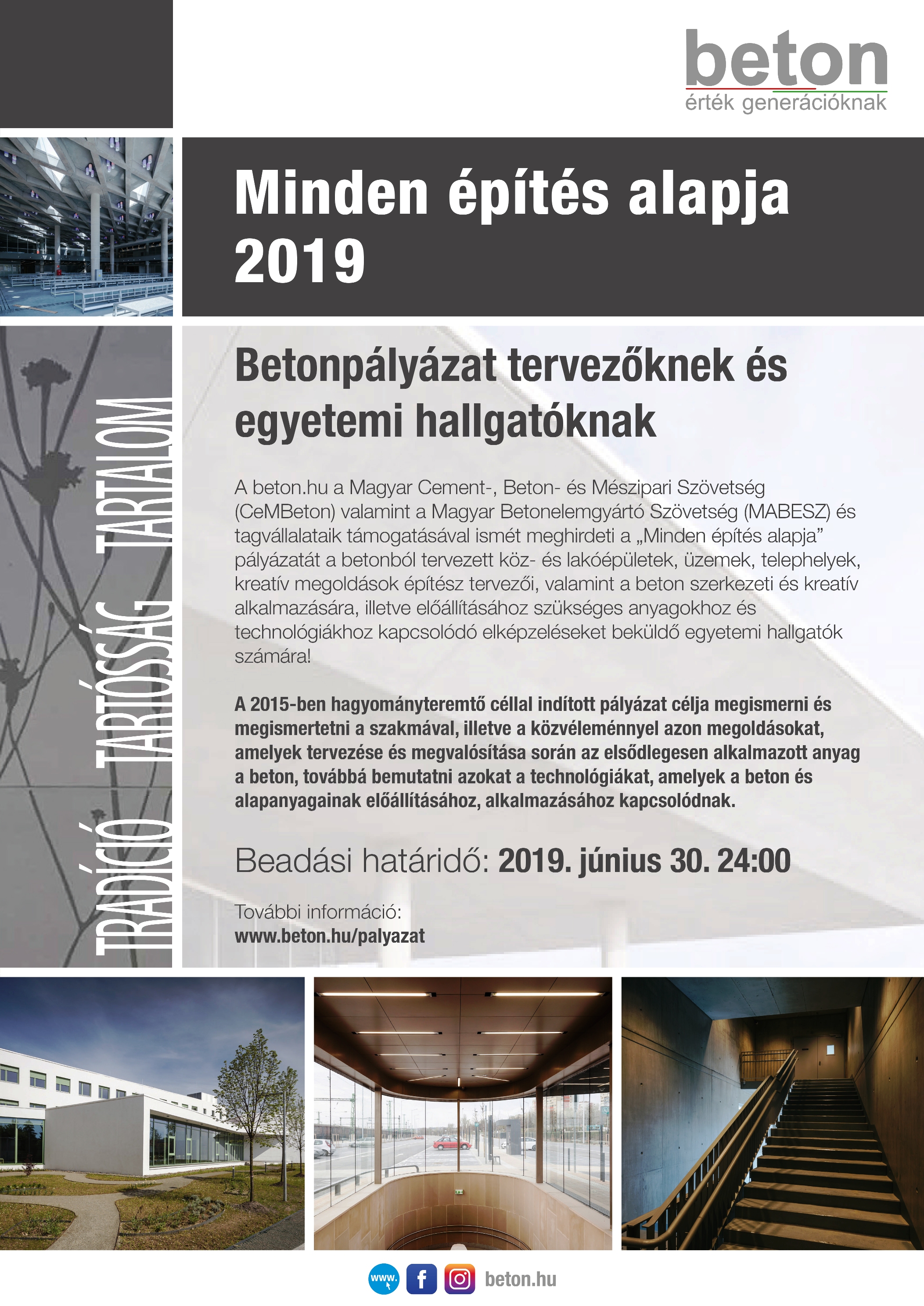 Beton pályázat