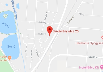 4431 Nyíregyháza-Sóstó, Szivárvány utca 25. hrsz.:15383 sz.