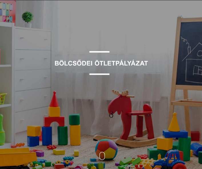Bölcsődei férőhelyek kialakítására kiírt ötletpályázat – eredmény