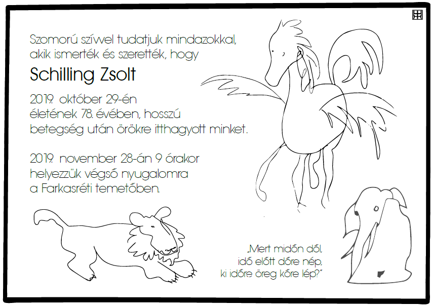 Elhunyt Schilling Zsolt
