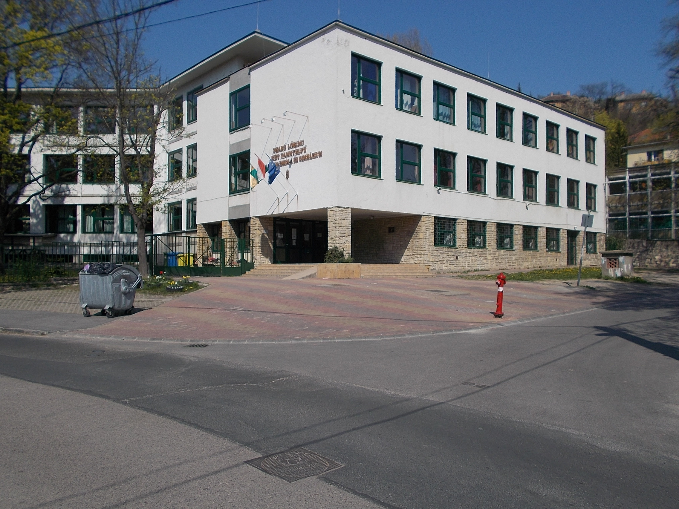 Szabó Lőrinc Kéttannyelvű Általános Iskola és Gimnázium ( 1026 Budapest, Pasaréti út 191-193. (hrsz.: 11658/12)