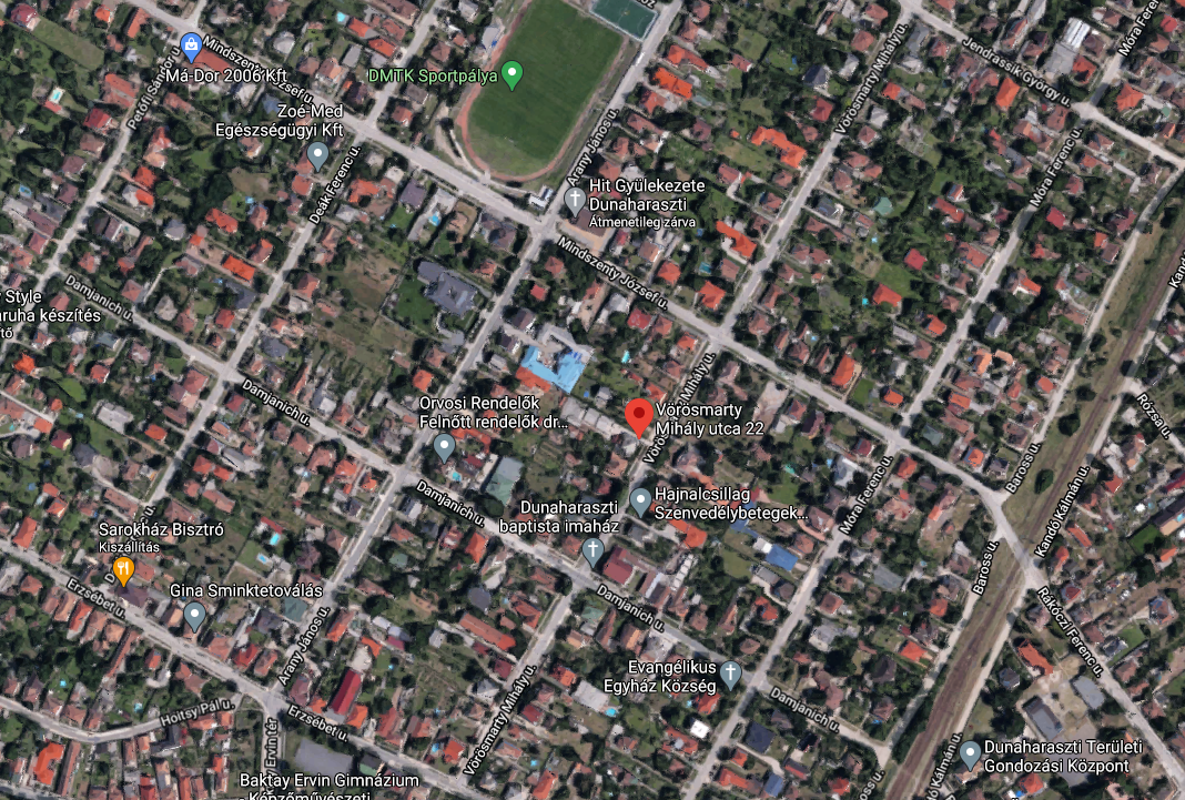 2330 Dunaharaszti, Vörösmarty Mihály u. 24.