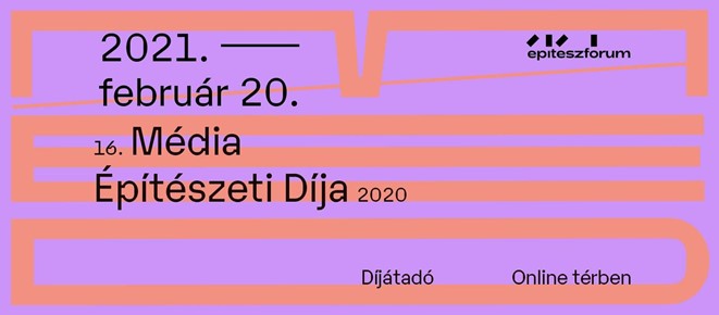 Média Építészeti Díj 2020.