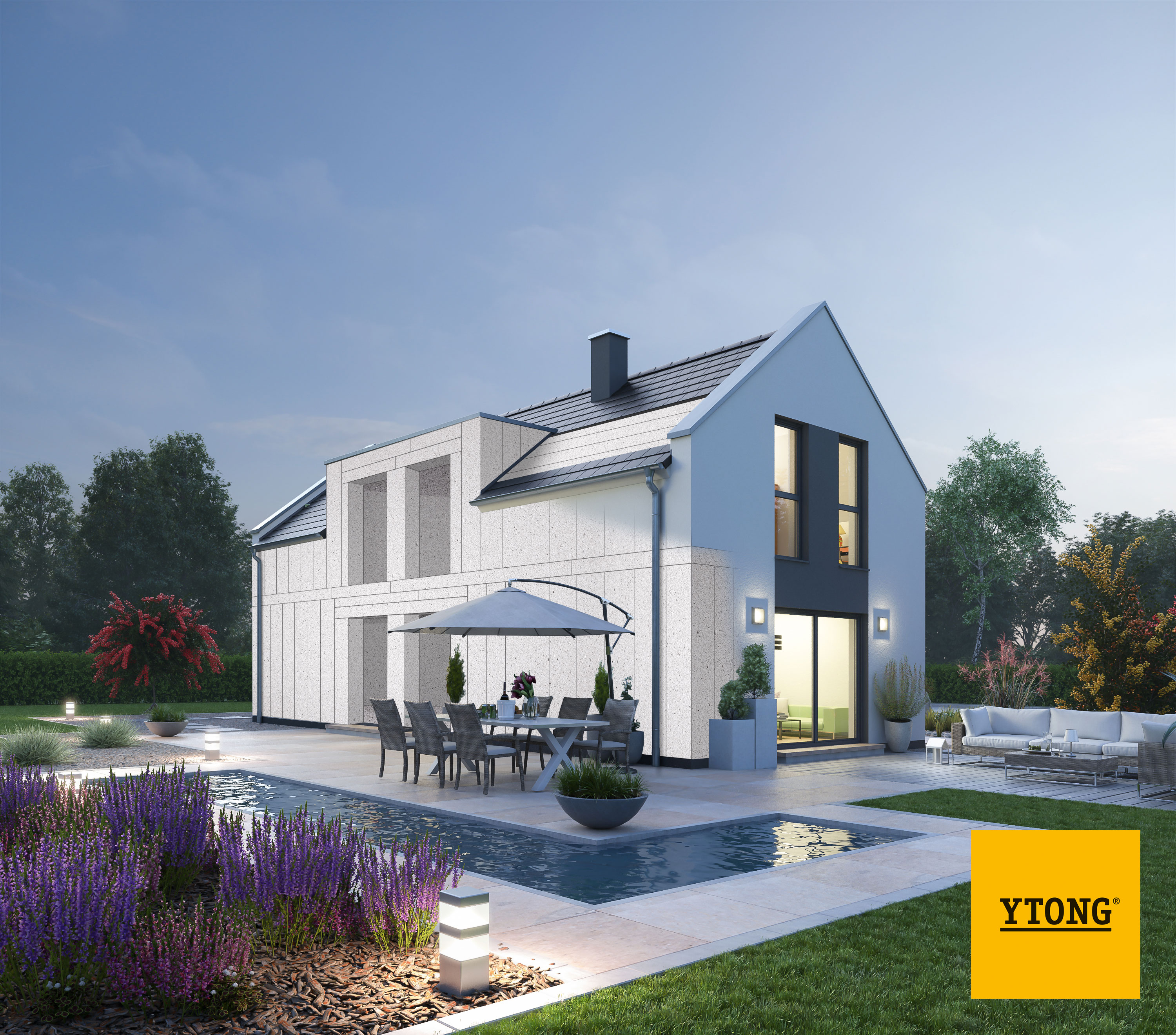 Energiahatékony épületek építése Ytong vasalt pallókkal