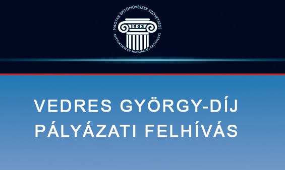 Pályázati felhívás Vedres György-díj elnyerésére