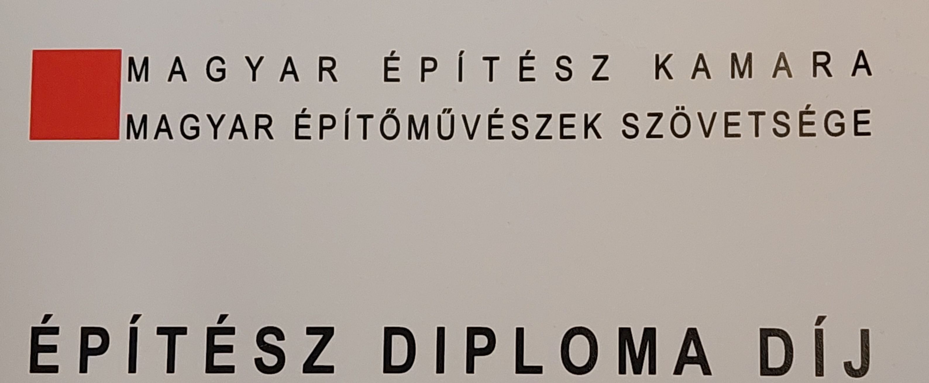 2020. és 2021. évi MÉK-MÉSZ Diplomadíjak átadása