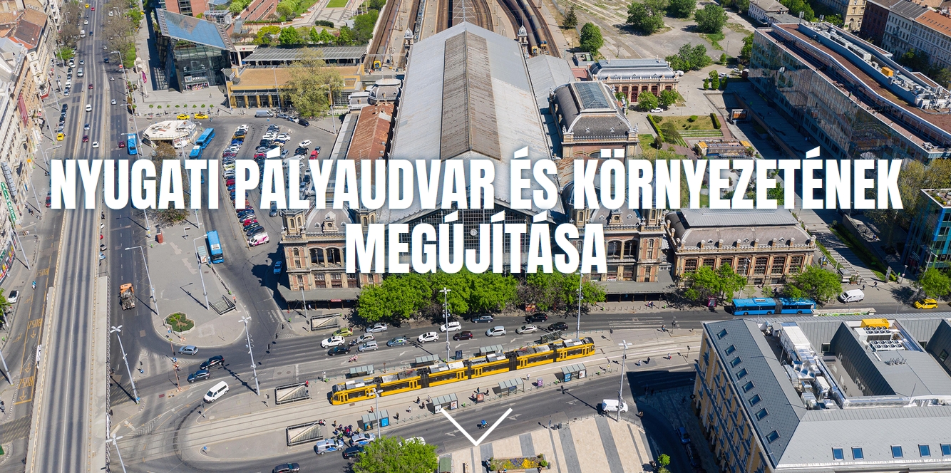 Nyugati pályaudvar és környéke megújítása és funkcionális bővítése meghívásos építészeti tervpályázat hirdetménye