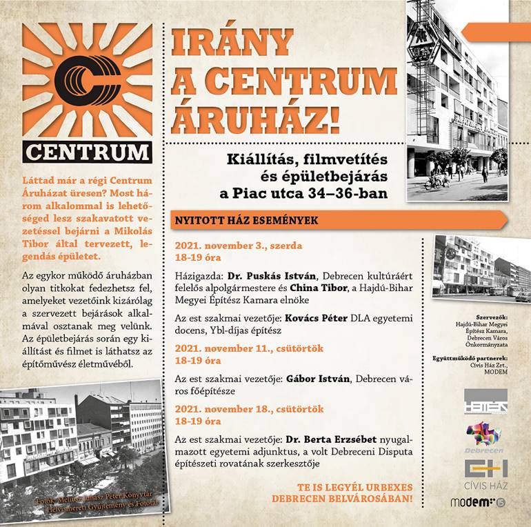 Irány a Centrum Áruház!