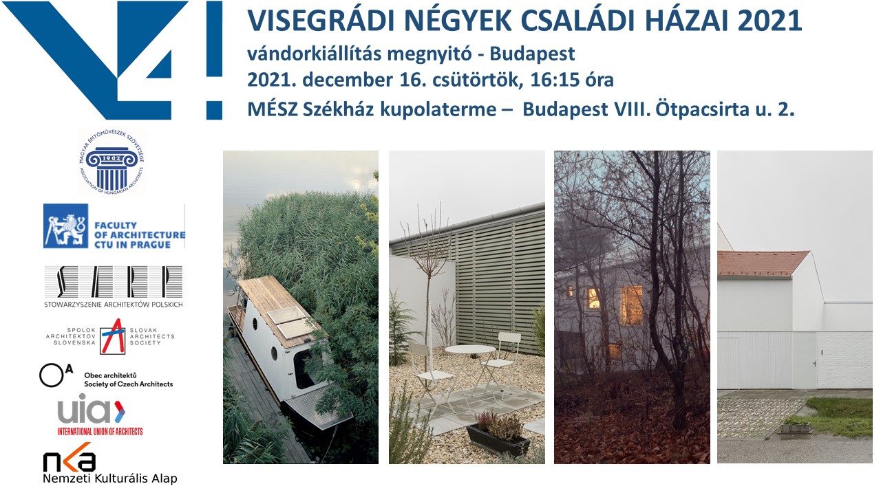 Visegrádi Négyek Családi Házai 2021 vándorkiállítás