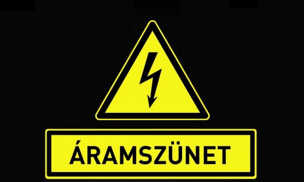 Áramszünet az Építészek házában 2022. április 11-én
