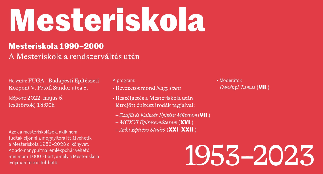 Mesteriskola 1990-2000