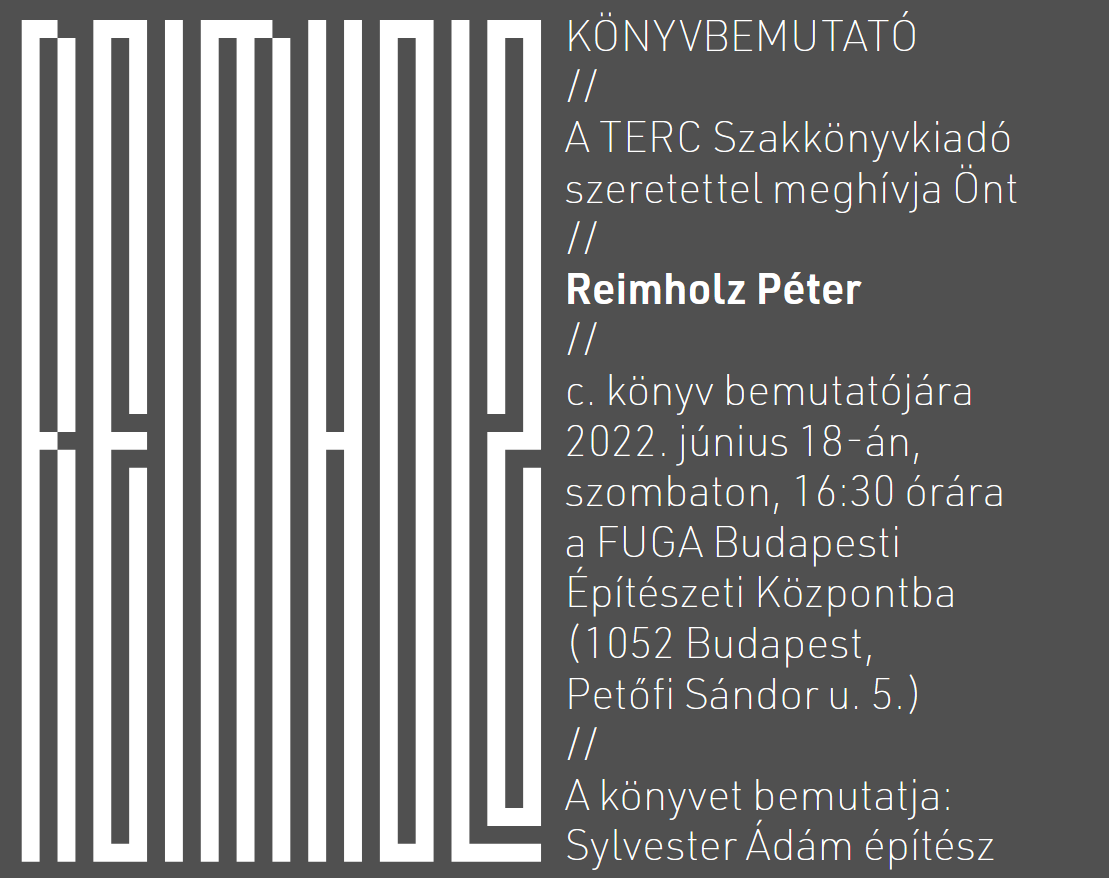 Reimholz Péter könyv bemutatója