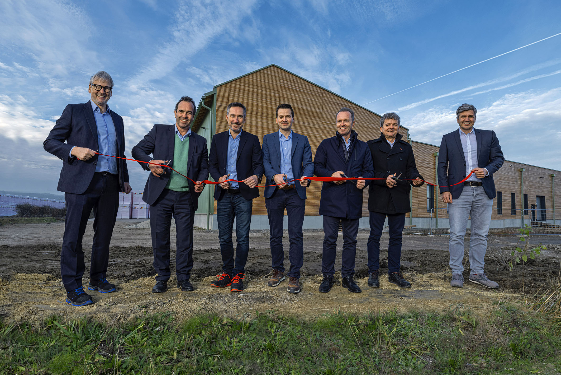 Fenntartható telephelybővítés az Austrotherm-nél: új XPS szigetelőanyag gyártó üzem indult Ausztriában, a Fertő-tónál.