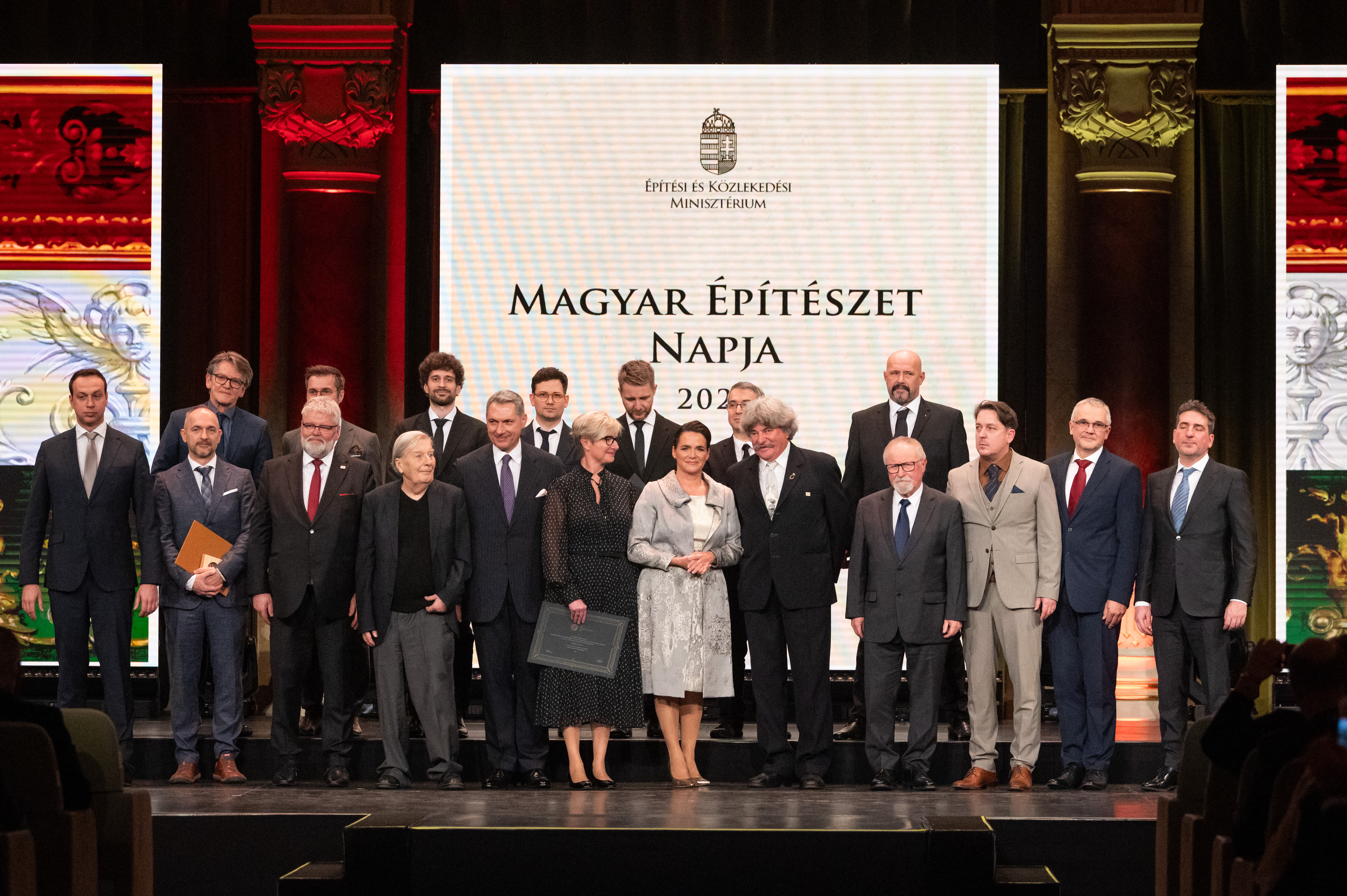 Ünnepélyes keretek között átadták az állami építészeti díjakat