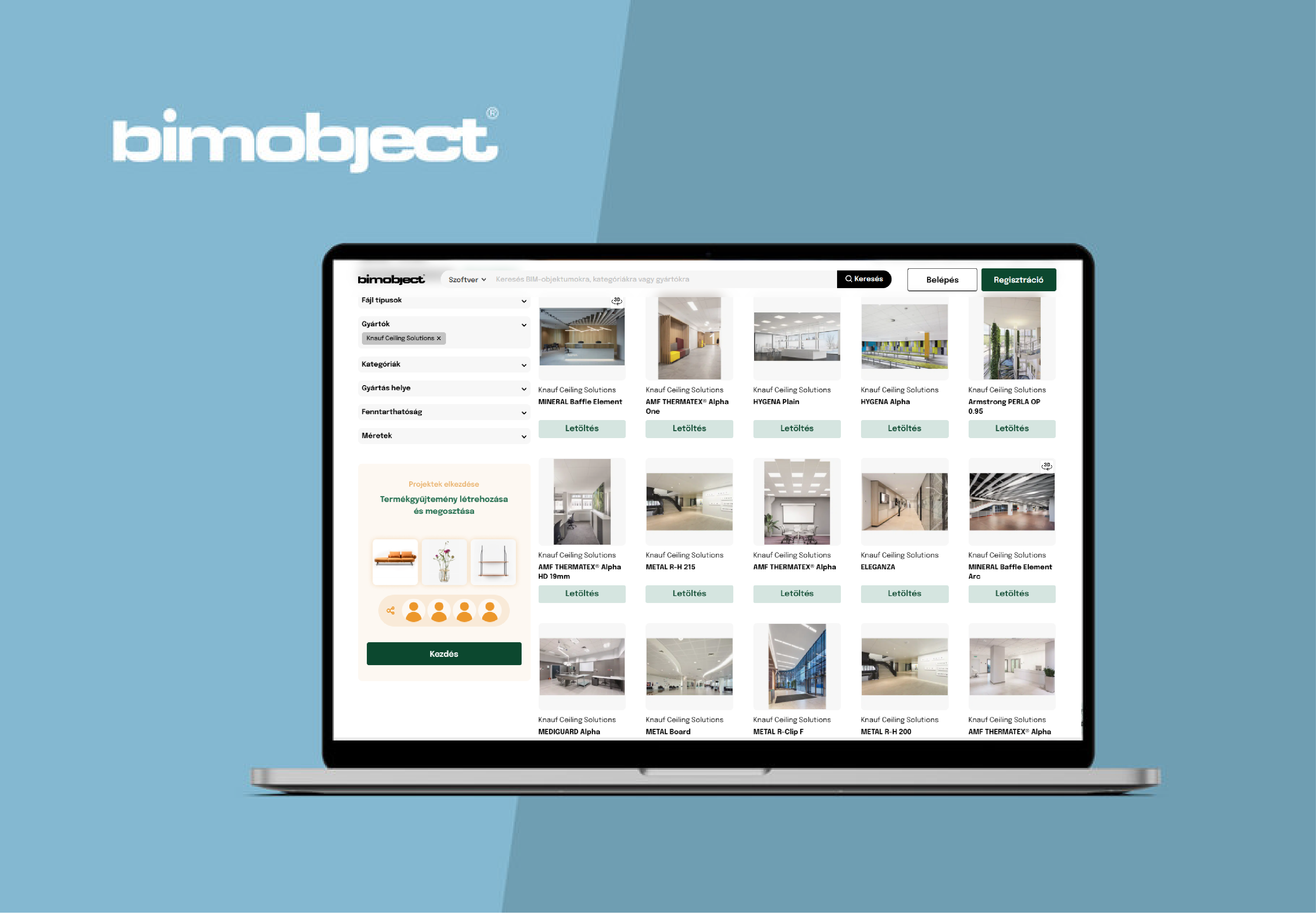 Megújult a Knauf Ceiling Solutions BIM portfóliója